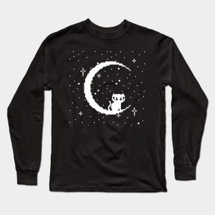 Celestial Pixels Kitty Long Sleeve T-Shirt